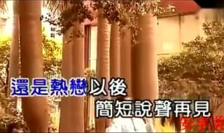如果再回到从前歌词 如果再回到从前歌词