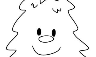 圣诞树绘画图片 圣诞树绘画图片